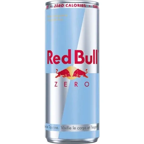 Red Bull Zéro 250 ml sans sucre