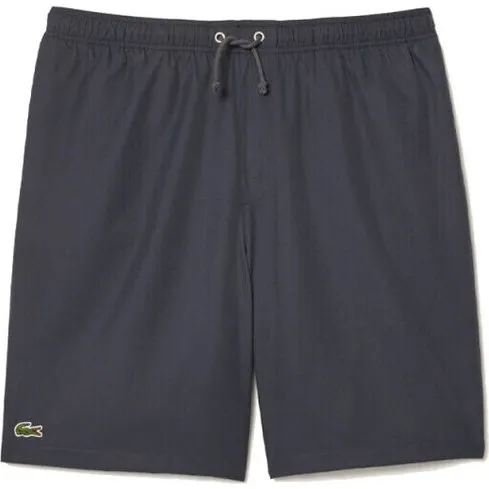 Lacoste Short Sport Léger Taffetas Diamanté Gris Foncé