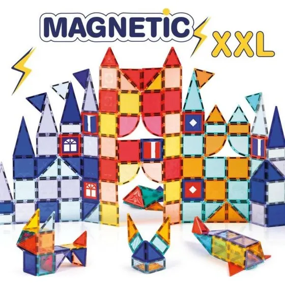 Ludi Jeu de construction magnétique XXL 100 pièces
