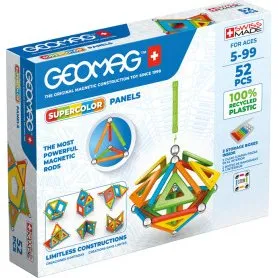 Geomag Supercolor Panels 52 pièces - Éco-friendly