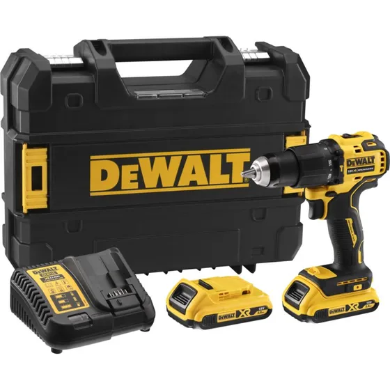 DEWALT Perceuse-visseuse DCD709D2T-QW 18V 2Ah