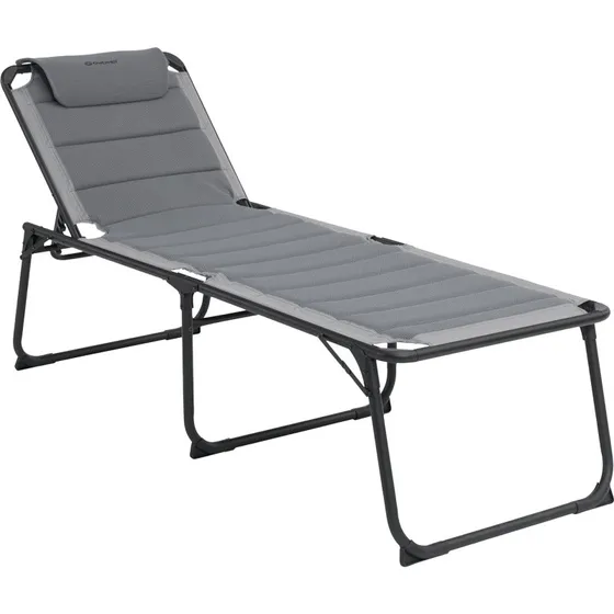 Outwell Samoa Chaise Longue Pliante Gris