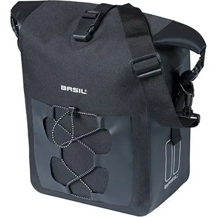 Basil Navigator 15L Sacoche Arrière Étanche Noir