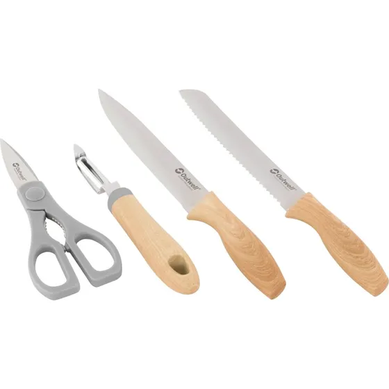Outwell Chena Set 4 Pièces Couteaux + Ciseaux