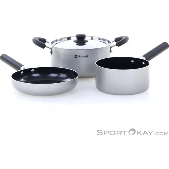 Outwell Feast M - Set de casseroles en céramique