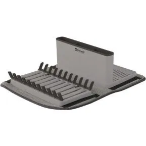 Dunton Égouttoir Pliable avec Plateau Éponge