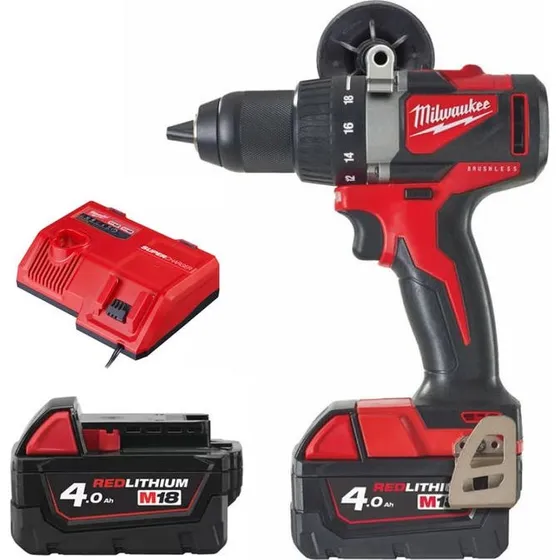 Milwaukee M18 BLDD2-402X Perceuse sans balais 18V 4Ah