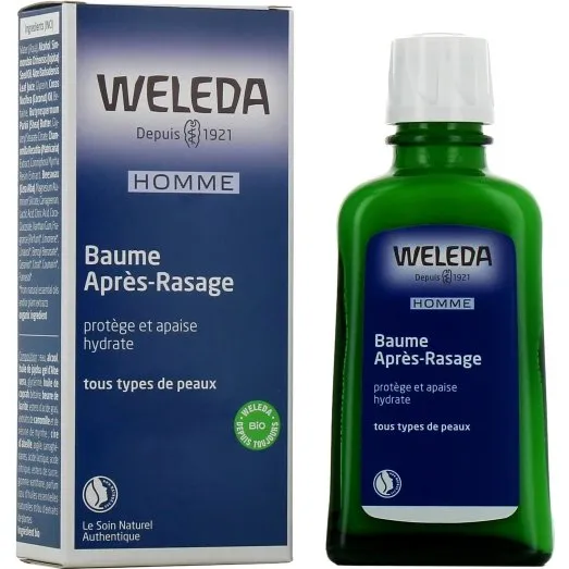 Weleda Homme Baume Après-Rasage Bio 100ml