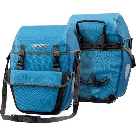 ORTLIEB Bike-Packer Plus Bleu Clair 21L 2pcs