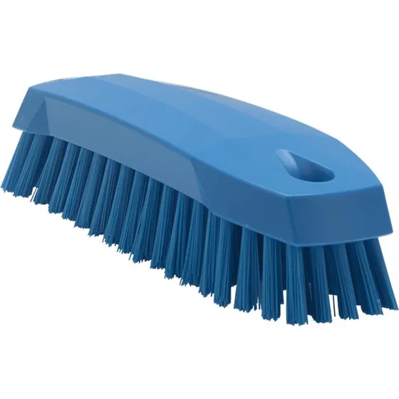 Vikan 35873 Brosse papillon M 165 mm bleu fibres moyennes
