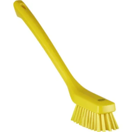 Vikan Brosse Fine à Manche Long 420 mm Dur Pourpre