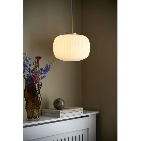 Nordlux Milford 30 Suspension Opale/Blanc