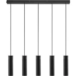 Nordlux Tilo Suspension Noire 5-Équipements