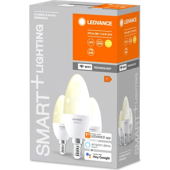 LEDVANCE SMART+ WiFi Bougie 5 W 2700K E14