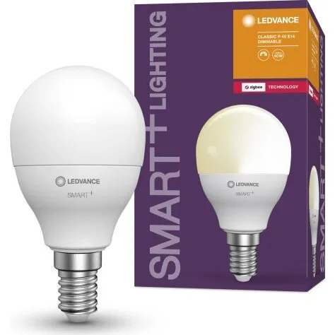 LEDVANCE SMART+ E14 4,9W 2700K Bougie Zigbee