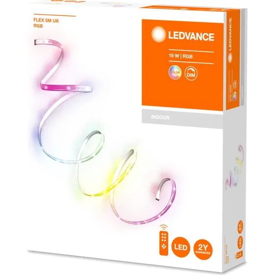 LEDVANCE FLEX STRIP MULTICOLOR 5M RGBW + Télécommande