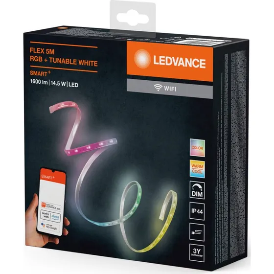 LEDVANCE SMART+ WIFI OUTDOOR FLEX 5M RGB TW IP44