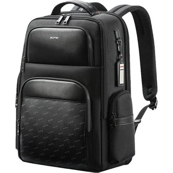 BrandX Sac À Dos Ordinateur 15,6" Imperméable USB-C Noir