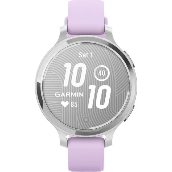 Garmin Lily 2 Active Silver 38 mm Silicone Lilas