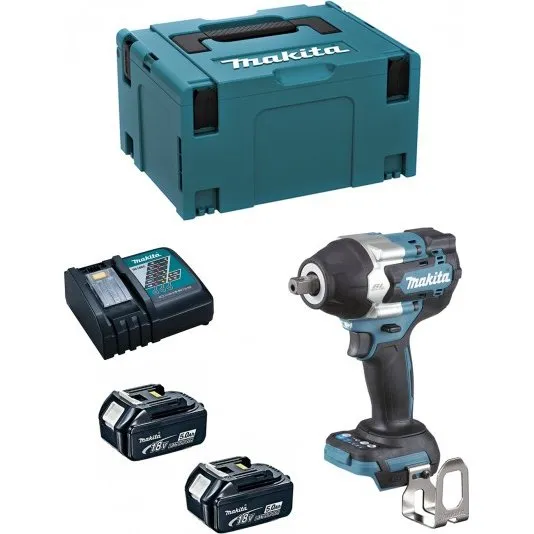 Makita DTW701RTJ 18V 700 Nm Sans Balais 2x5,0 Ah