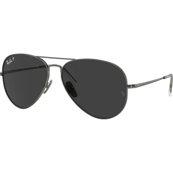 Ray-Ban RB8089 Aviator Titanium Gris/Noir 165/48