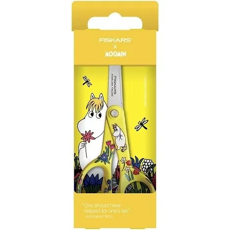 Fiskars Ciseaux Enfants Moomin 13 cm Jaune