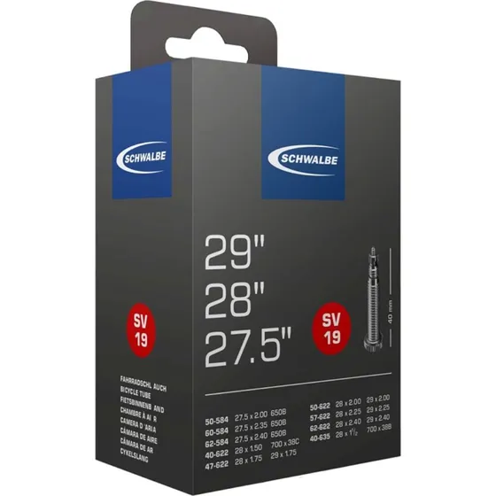 Schwalbe SV19 Chambre à Air 29" Presta 40 mm