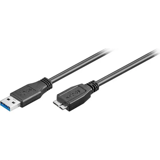Goobay 95169 Câble USB 3.0 Noir 1m