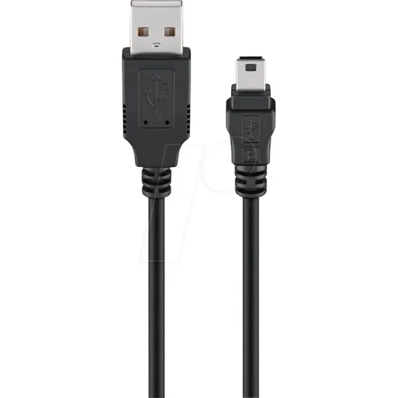 GOOBAY Câble USB 2.0 Mini B 3 m Noir