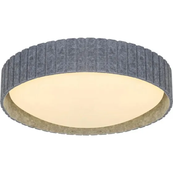 Nordlux Corato 40 Plafonnier Gris - Plastique