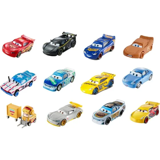 Disney Pixar Cars 3 - Assortiment de 36 Véhicules Miniatures