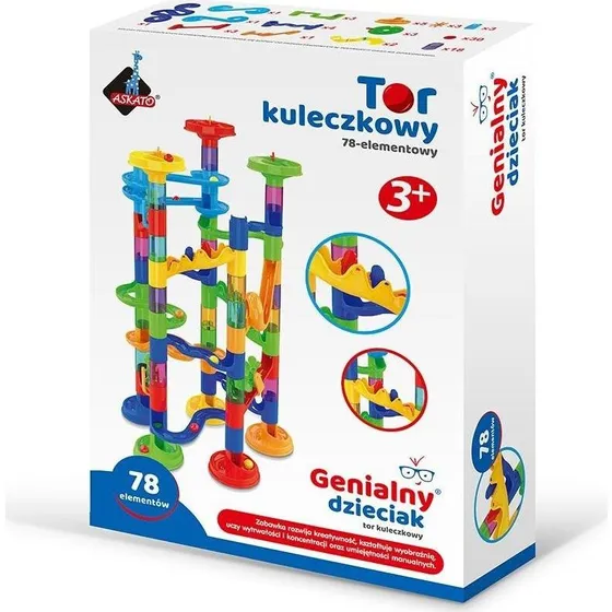 Ball Track – Circuit à billes 78 pièces (30 billes)