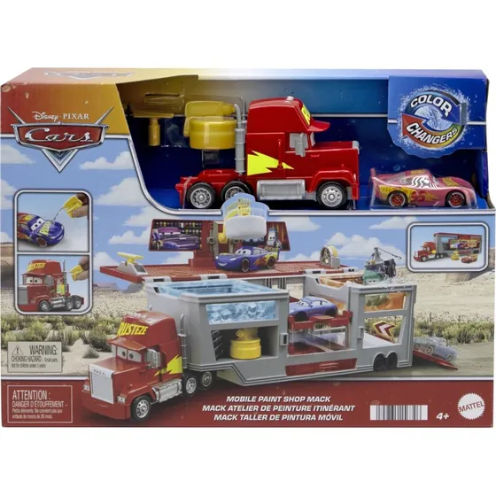 Mattel Cars Color Changers Mack Truck Rouge