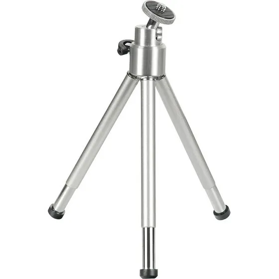 Hama Ball L Mini-trépied 1/4'' Argent, Hauteur 14-21 cm
