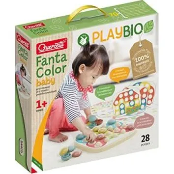 Quercetti PlayBio Fantacolor Baby - Mosaïque Bio