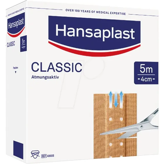 Hansaplast Classic 5 m x 4 cm
