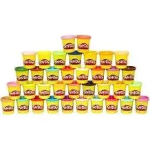 Play-Doh - Pack de 36 pots de pâte à modeler