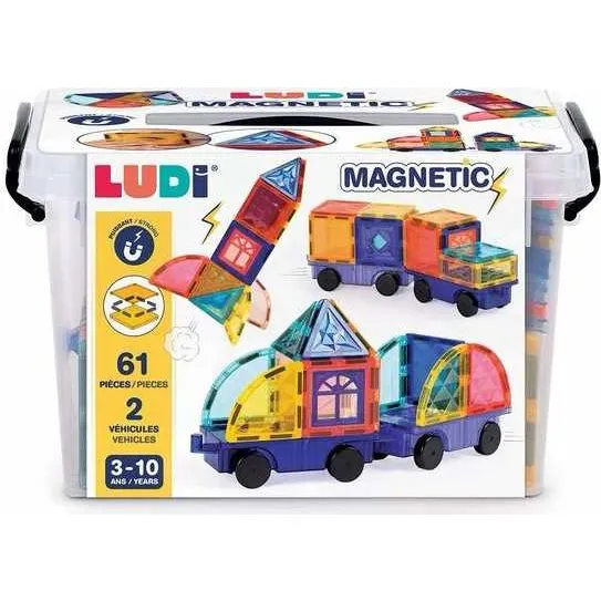 Ludi Véhicules Magnétiques 63 Pièces