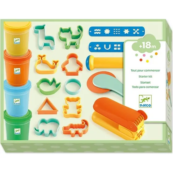Djeco Kit Modelage Tout pour Commencer Vert
