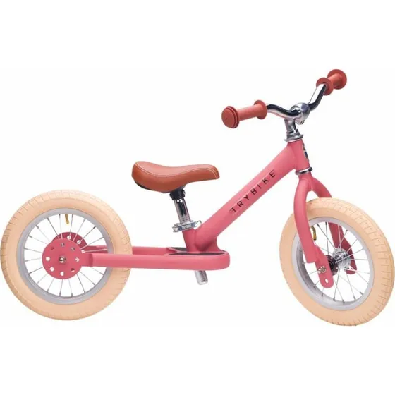 Trybike Draisienne 2 en 1 Vintage Rose