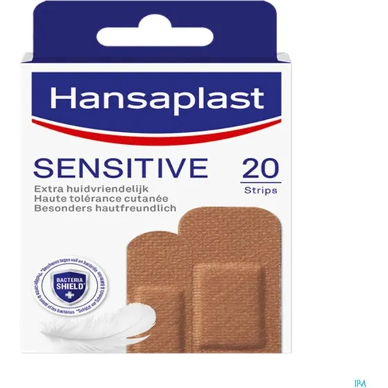Hansaplast Sensitive Medium 20 pièces