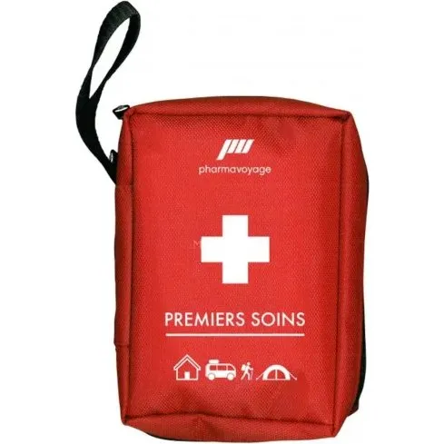 Pharmavoyage Trousse Premiers Soins Rouge