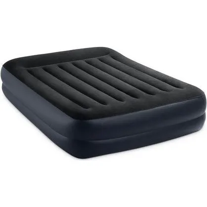 Intex Airbed Queen Pillow Rest Raised 203x152x42 cm Bleu