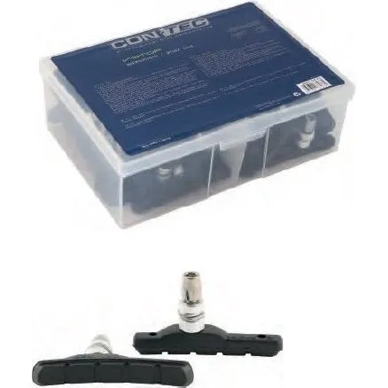 Contec V-Stop Plaquettes de Frein 70mm Hex (4) Noir