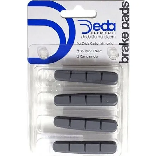 Deda Patins de Frein Carbone Gris pour Shimano