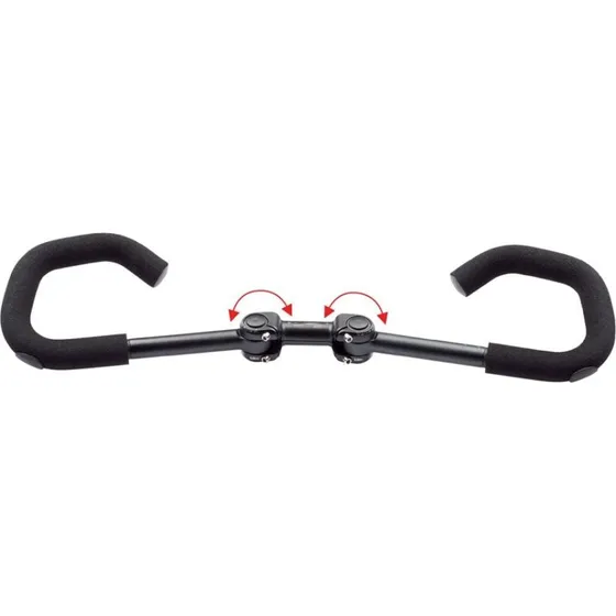 Ergotec AHS Premium Guidon 600 mm Noir Sablé