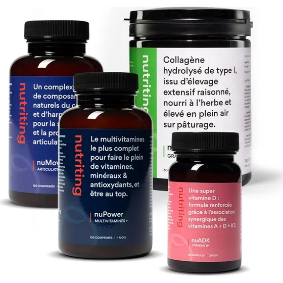 NuPower Multivitamines Nutriting 120 comprimés