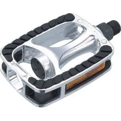 Union Pédales 811 alu argent insert noir