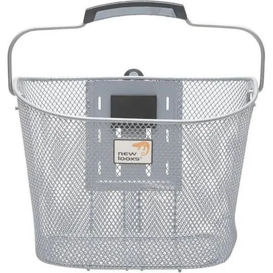 New Looxs Toscane Panier Vélo 19L Argent