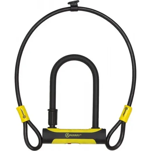 Auvray U ROC Antivol Vélo + Câble 16 mm